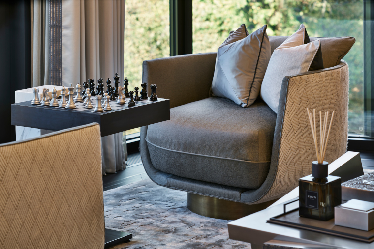 Bespoke chess table interior design trends 2022