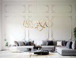 Inari modern chandelier from Cameron Design House