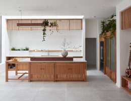 Japanese inspired kitchen from H Miller Bros
