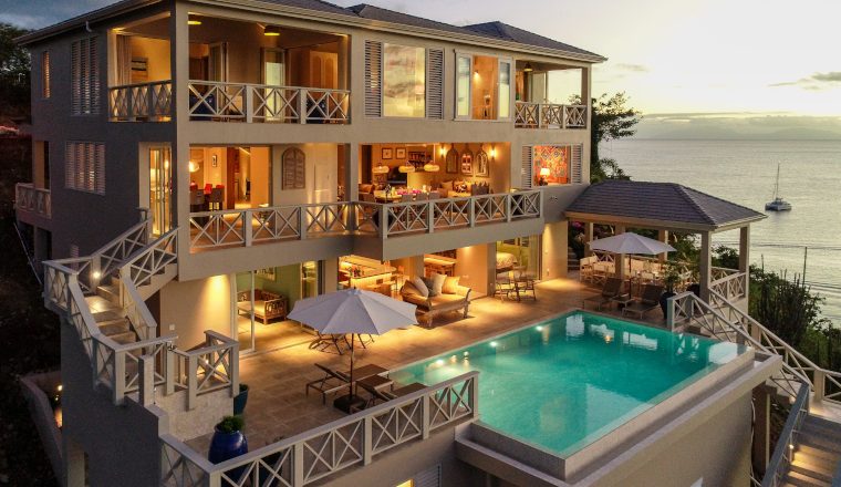 Luxury Caribbean villa Antigua