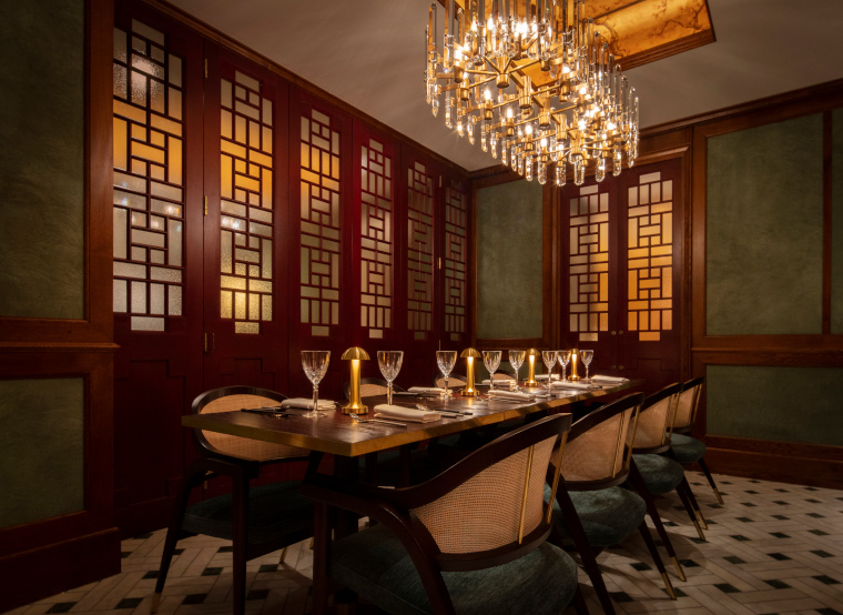 House of Ming dining room by Atelier Wren