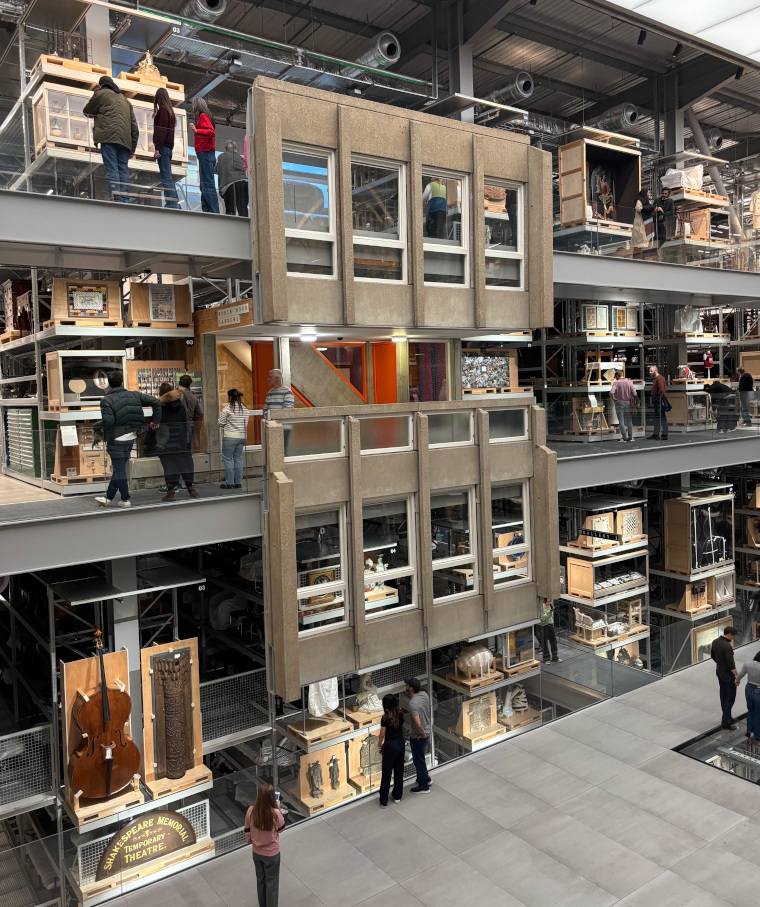 Interior of V&A East Storehouse